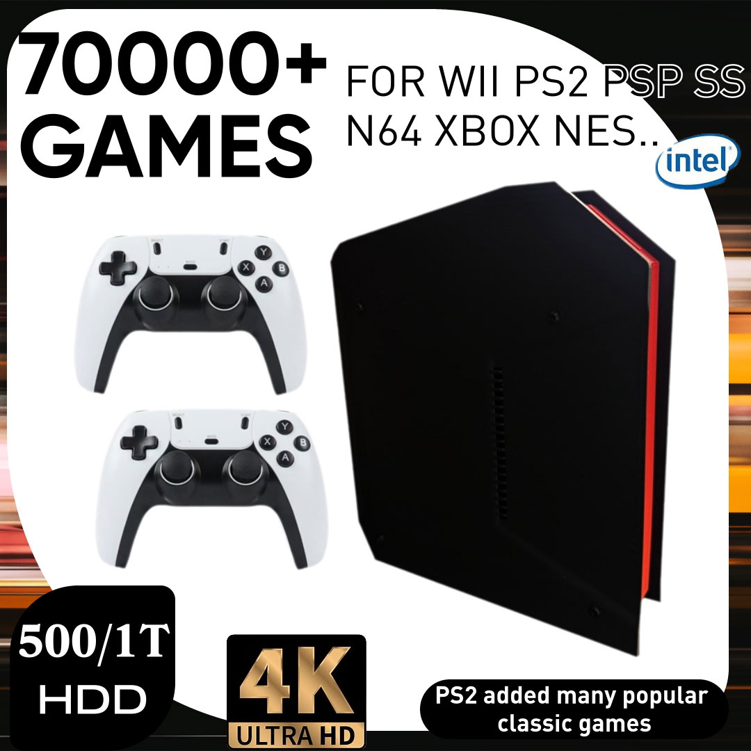 Gaming Console For Kids - X4 Retro Video Game Console With
