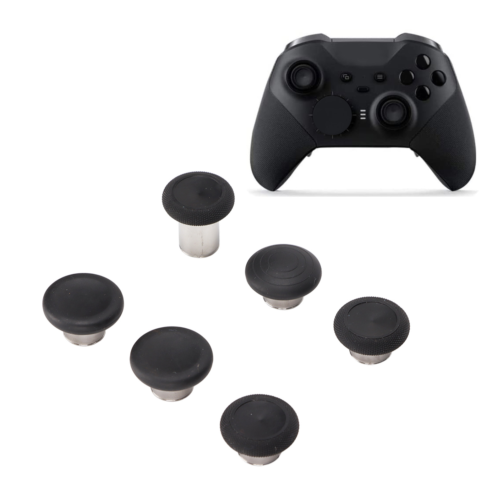 Xbox Elite Controller - Metal Replacement Joysticks Grip Swap Joysticks