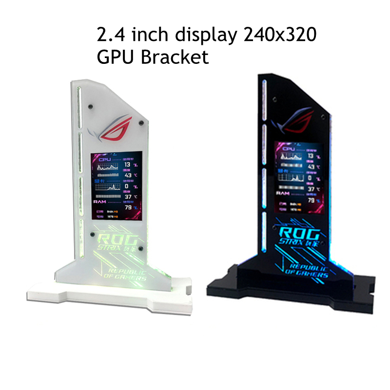 Gaming Console Display Cabinet - Graphic Video Card Bracket VGA Holder