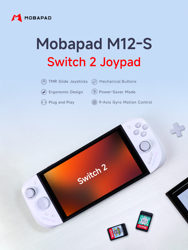 MOBAPAD M12 S Joycon Gaming Co - огляд і ціна Gaming Console Buttons