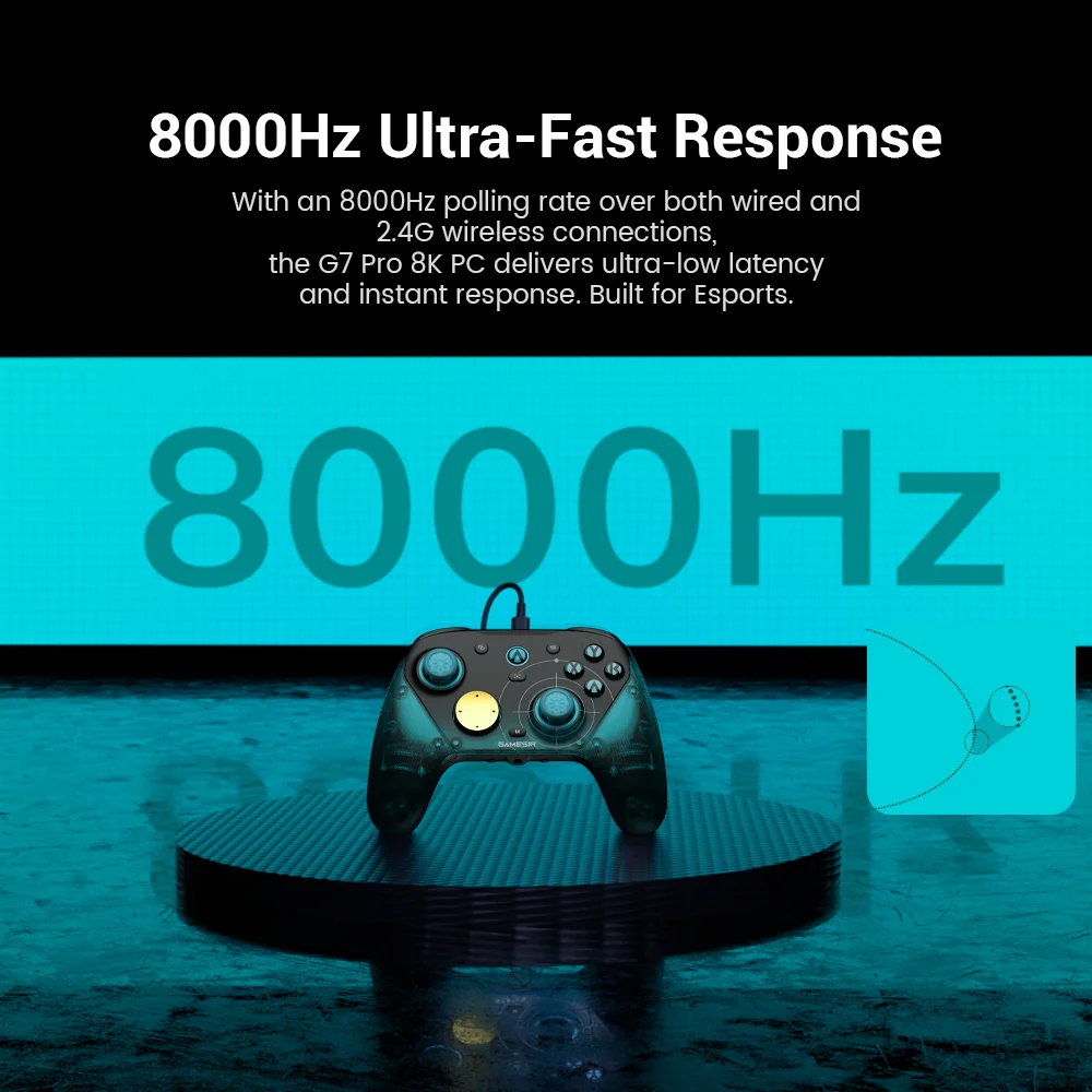 GameSir G7 Pro 8k PC Aimlabs E - огляд і ціна Gaming Console G7