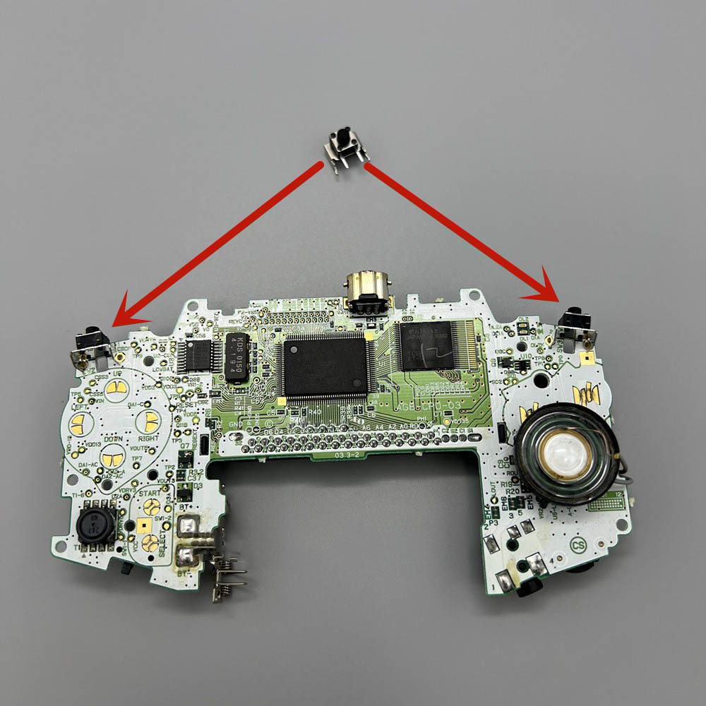 For GBA Game Console Mainboard - огляд і ціна Gaming Console Buttons