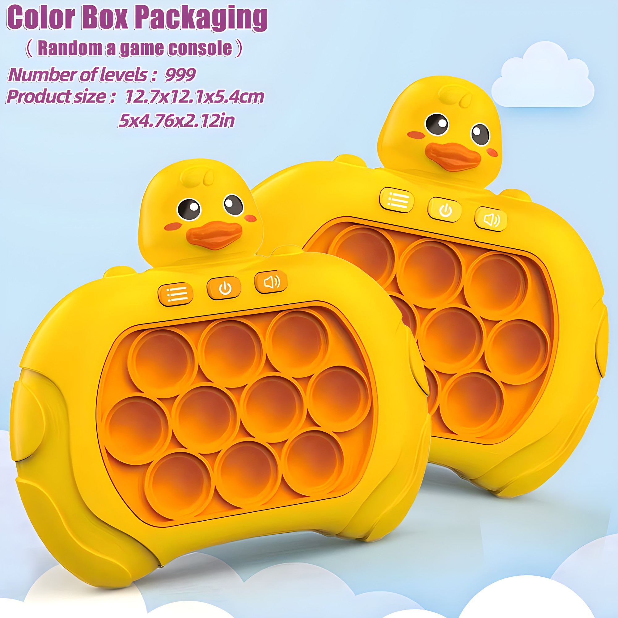 Upgraded Electronic Pop Push Q - огляд і ціна Gaming Console For Kids