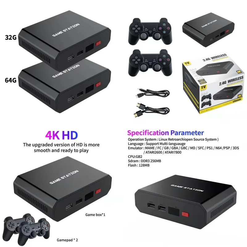 M8plus HD Video Game Console B - огляд і ціна Gaming Console Controller