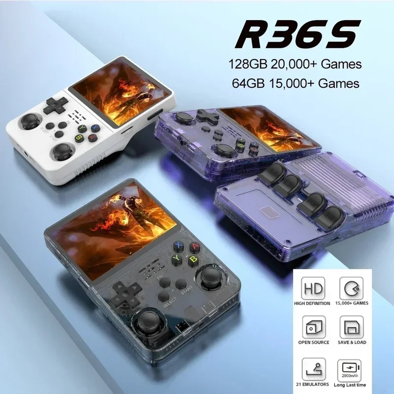 R36S Retro Handheld Game Conso - огляд і ціна Gaming Console For Kids