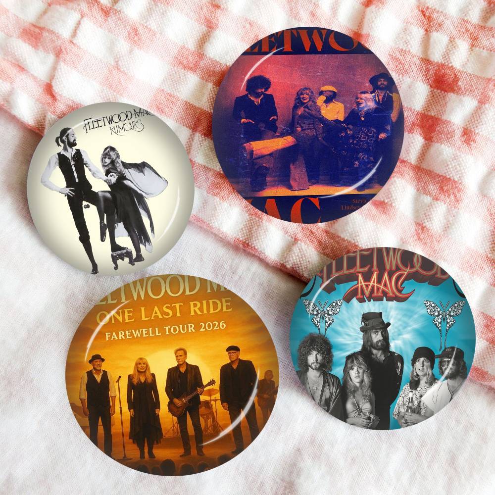 70s Rock Band Fleetwood Mac Mu - огляд і ціна Gaming Console Buttons