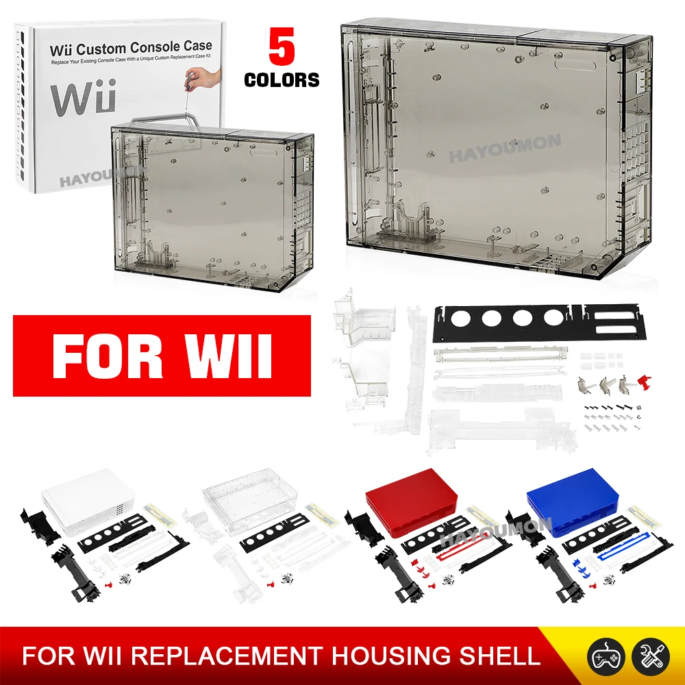 NEW Upgrade TRN Black For WII  - огляд і ціна Gaming Console Buttons