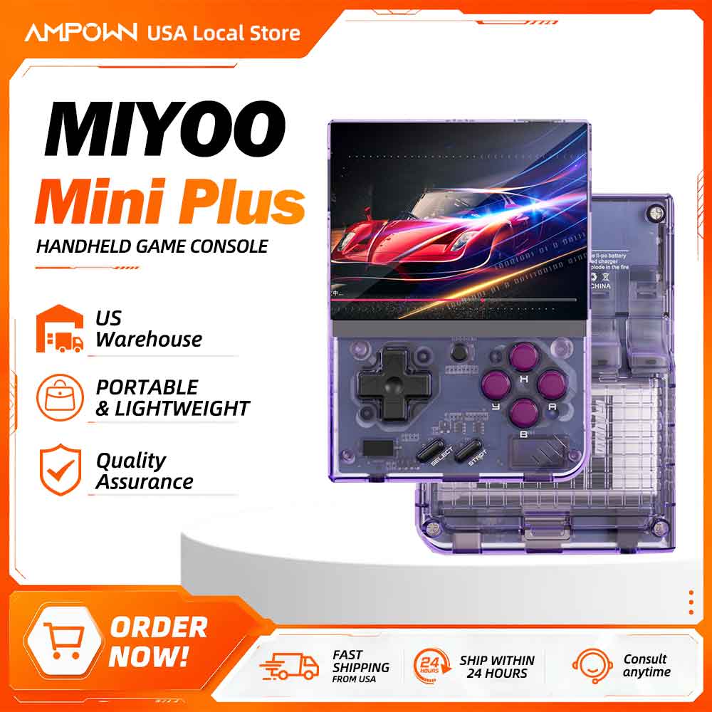 Miyoo Mini+ Retro Handheld Gam - огляд і ціна Gaming Console For Kids