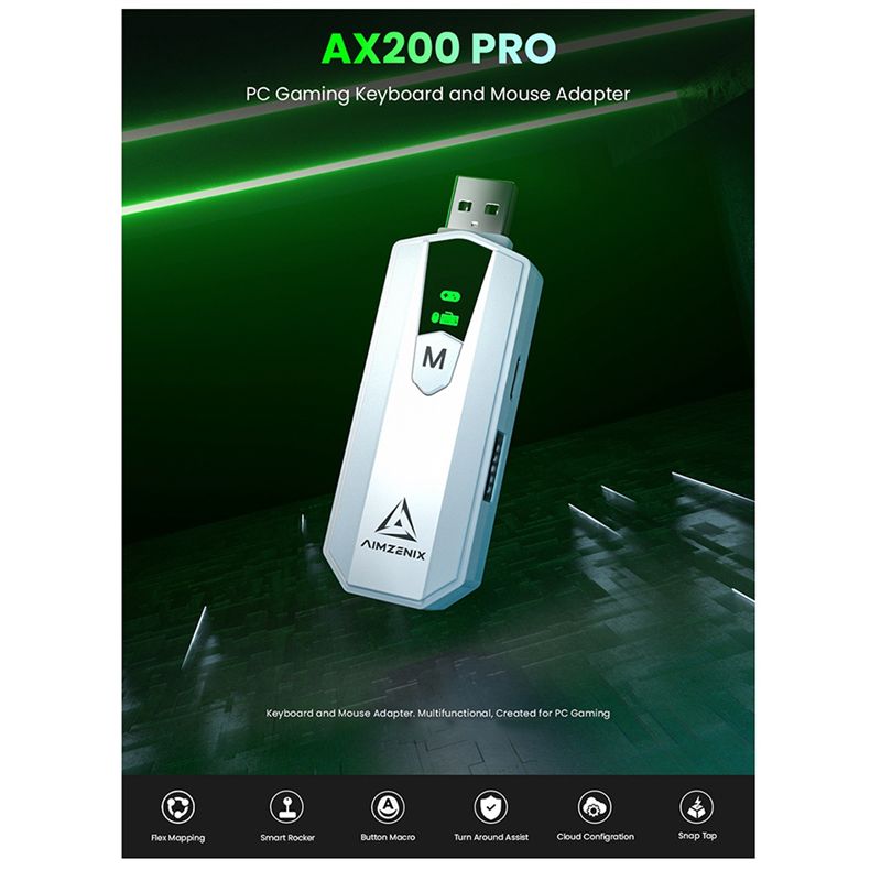 AIMZENIX AX200PRO PC Gaming K& - огляд і ціна Gaming Console Ps5