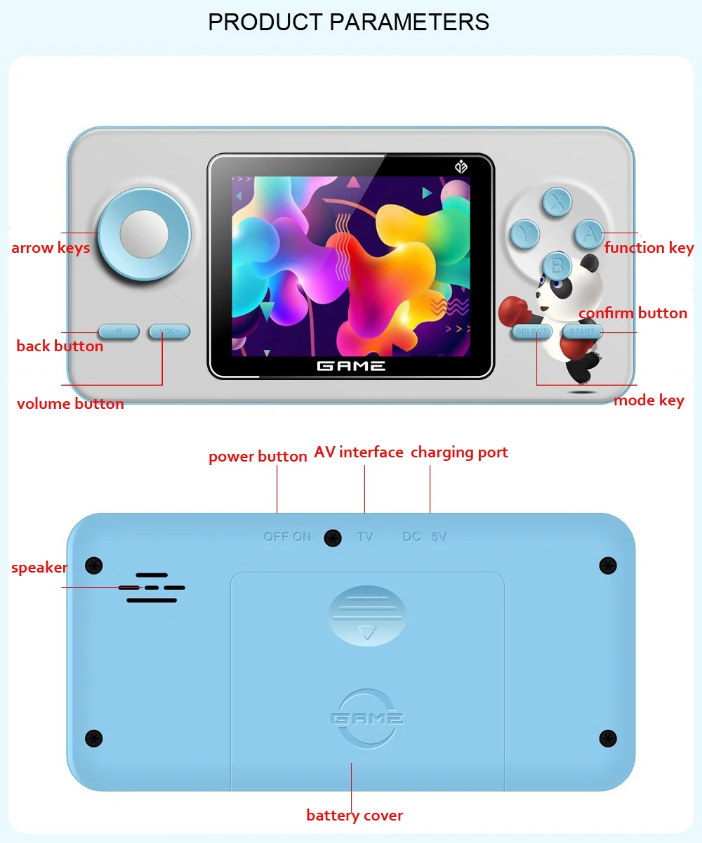 New S5 Mini Retro Video Gaming - огляд і ціна Gaming Console For Kids