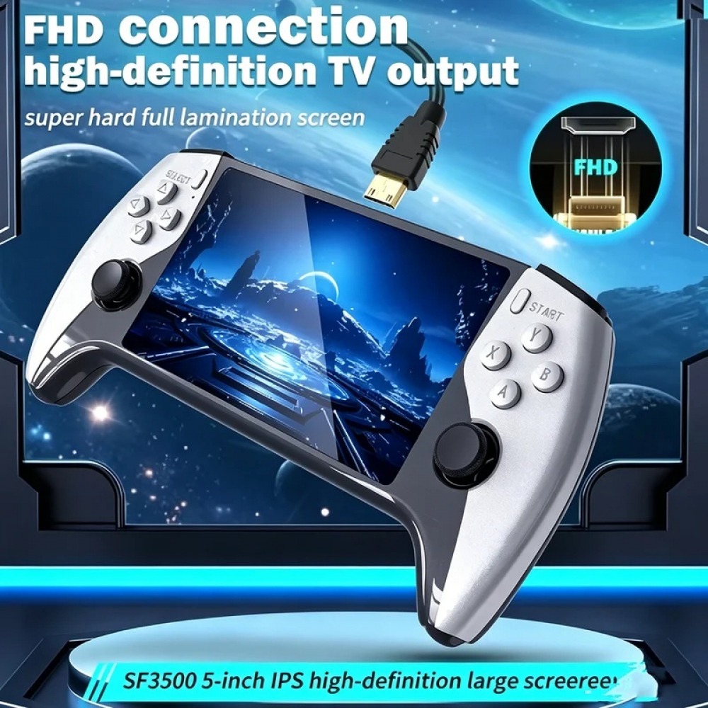 SF3500 5 inch Handheld Game Co - огляд і ціна Gaming Console Buttons